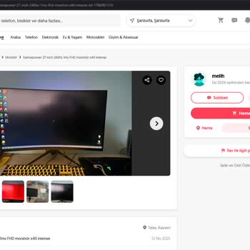 Letgo Üzerinden Aldığım Monitörde Yaşadığım Hayal Kırıklığı