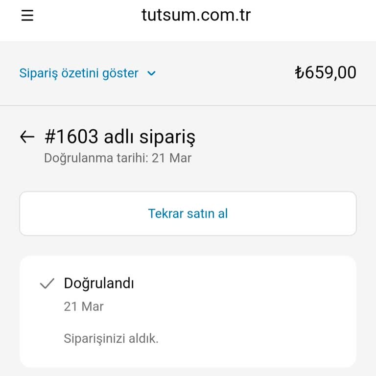 Geciken Teslimat Ve İade Sorunu: Tütsüm.com.tr