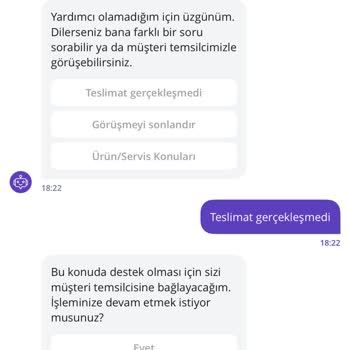Getir Siparişim Teslim Edilmedi Ve Destek Yetersiz Kaldı