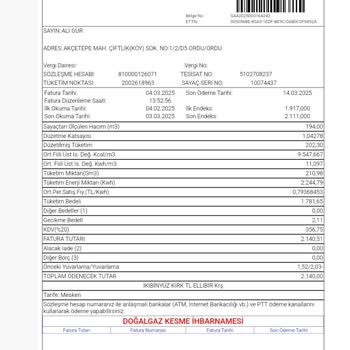 Yanlış Faturalama İle Mağduriyet Yaşıyorum