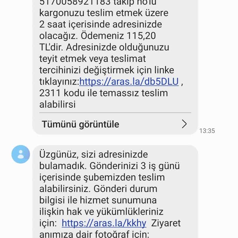 Kargo Teslimat Saatleri Mağduriyeti