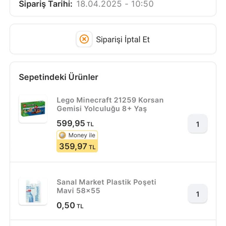 Migros Ankara Atlantis Mağazasının Ürün Teslimatında Sorumsuzluk