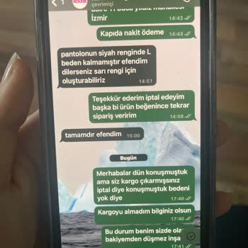 Yanlış İptal İşlemi Ve Haksız Kargo Ücreti