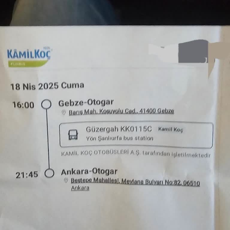 Uzun Ve Rahatsız Edici Otobüs Yolculuğu