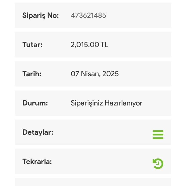 Sipariş İletişim Sorunu Ve Teslimat Gecikmesi