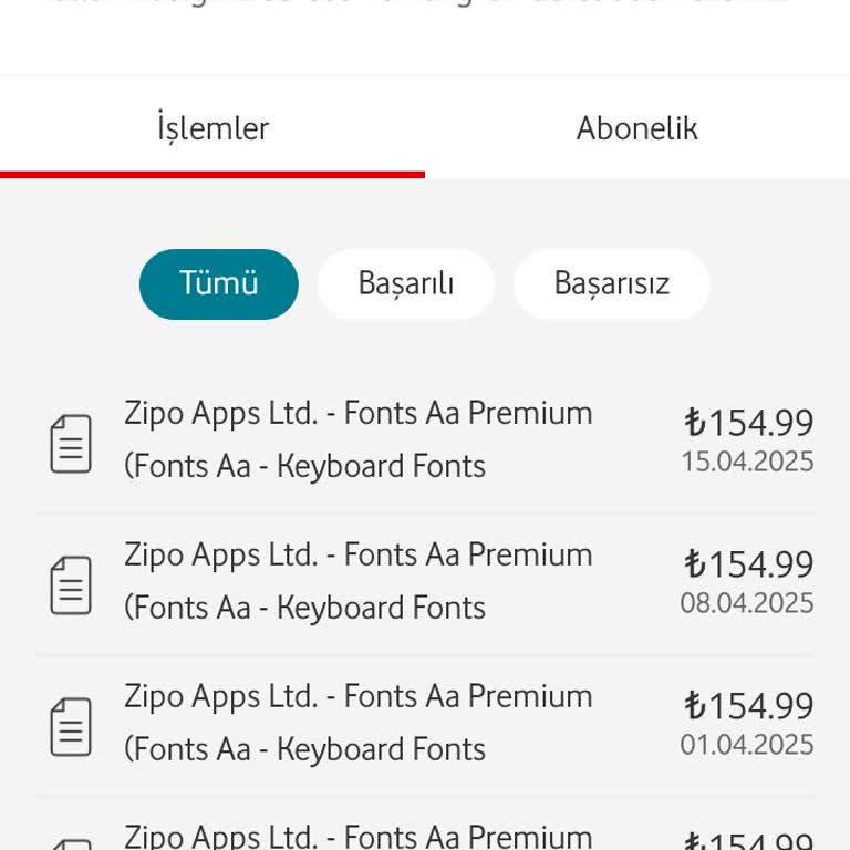 Vodafone'dan İrade Dışı Mobil Ödeme Aboneliği