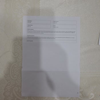 Renk Bozulması Olan Halıya Sahte Gerekçe