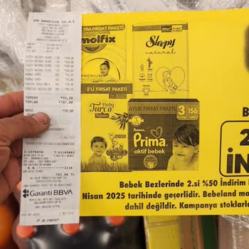Şok Marketler'de Bebek Bezi İndirimi Yanıltması