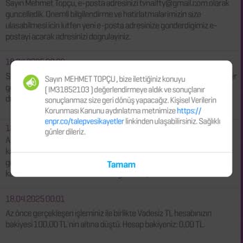 TEB ATM'sinde Yutulan Para Ve Enpara'nın Yetersiz Desteği