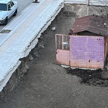 Çorum Belediyesi Yanlış Yapılan Kazı