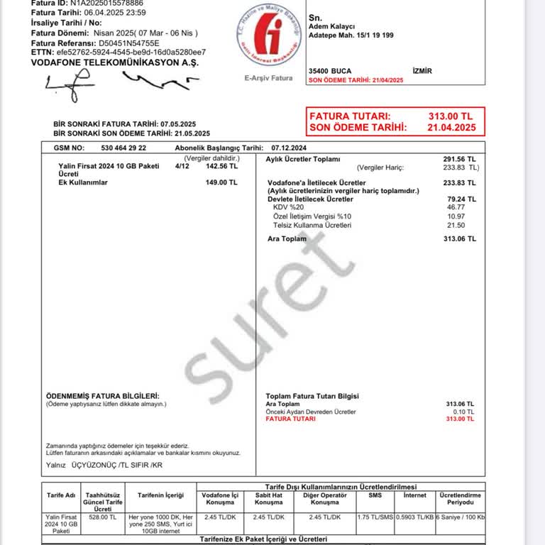 Yanıltıcı Uygulama Ücreti Şoku