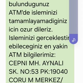ATM Paramı Yuttu Miktarı Hatırlamıyorum