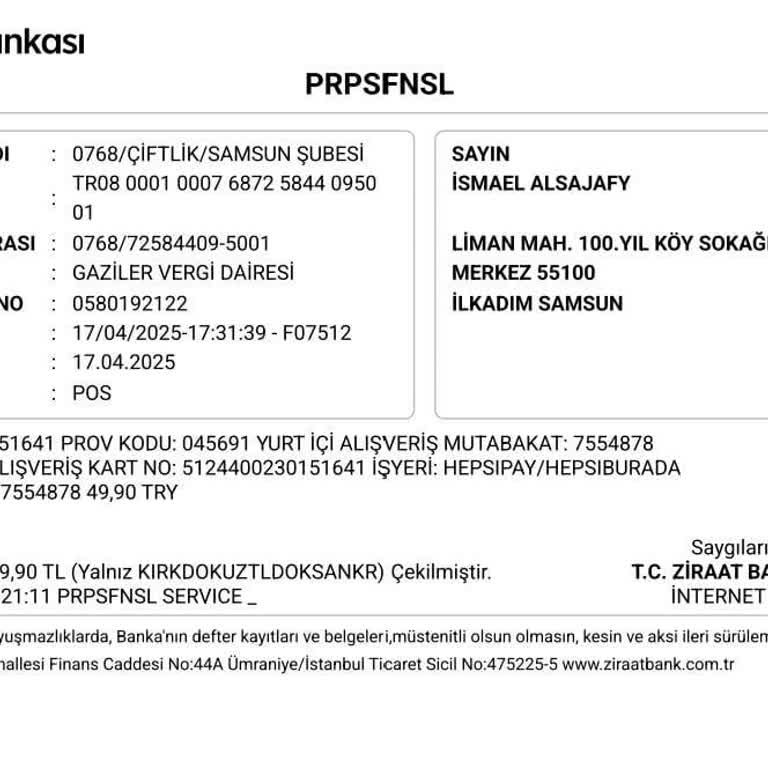 Hepsiburada'da İzinsiz Kart Çekimi