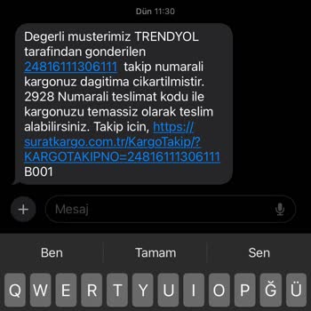 Sürat Kargo'nun Teslimat Tiyatrosu: Ürün Nerede?