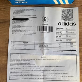 Adidas Çocuk Ayakkabısında Kalitesiz Malzeme Ve Kötü Müşteri Hizmeti