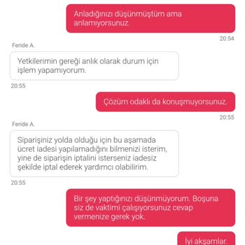 Ödemesiz Yemek İptali Ve Gecikme Mağduriyeti
