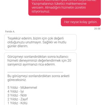 Ödemesiz Yemek İptali Ve Gecikme Mağduriyeti