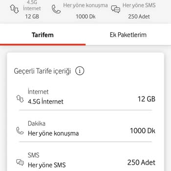 Vodafone Taahhütlü Tarifede Beklenmedik Fiyat Artışı