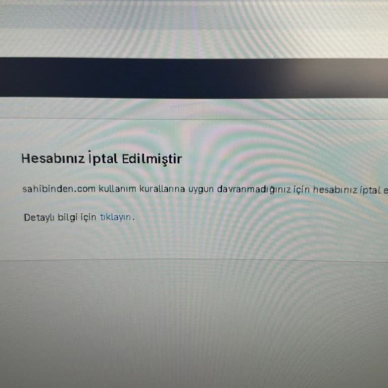 Hesap İptali Ve Yetersiz Müşteri Hizmeti