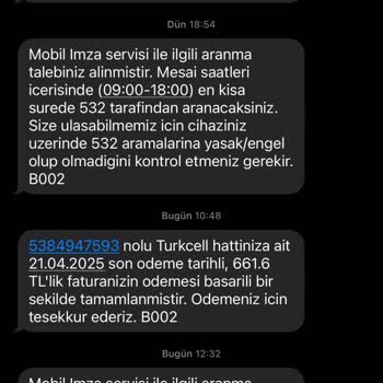 Mobil İmza Ve Hat Aktivasyonu Sorunu
