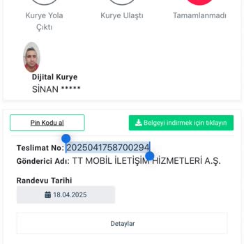 Sim Kart Teslimatında İletişim Sorunu Ve Gecikme