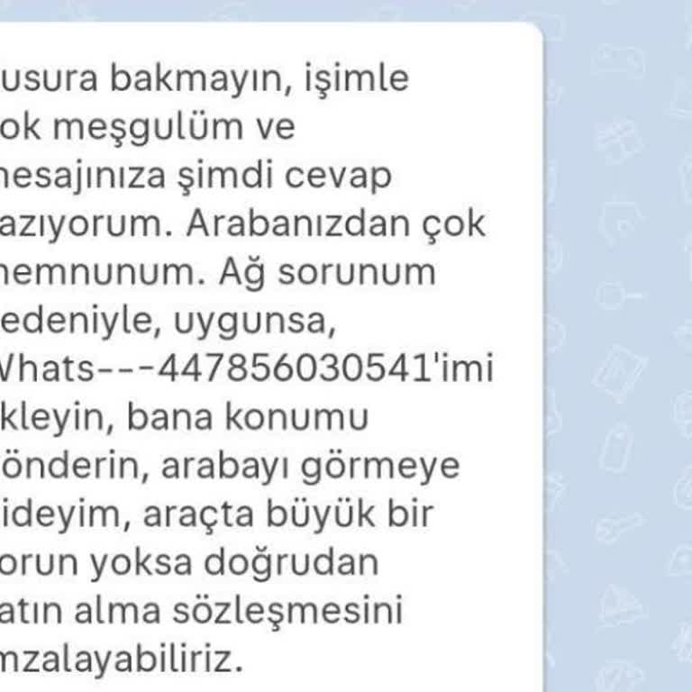 Sahibinden.com Üzerinde Güvenlik Ve İletişim Sorunları