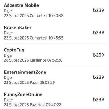 Bilinmeyen Mobil Ödeme Çekimleri Ve Yetersiz Destek