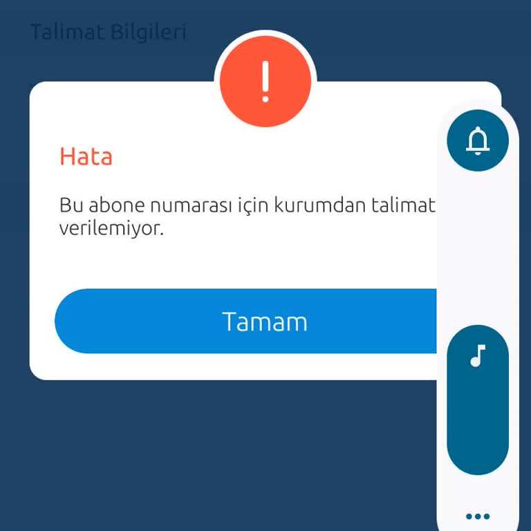 Otomatik Ödeme Talimatı Verilemiyor