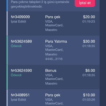 Kredi Kartı Para Transferinde Gecikme