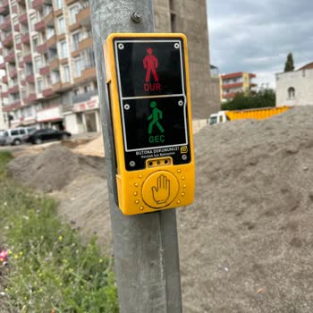 Kızıltepe'de Yaya Butonları Tehlike Saçıyor