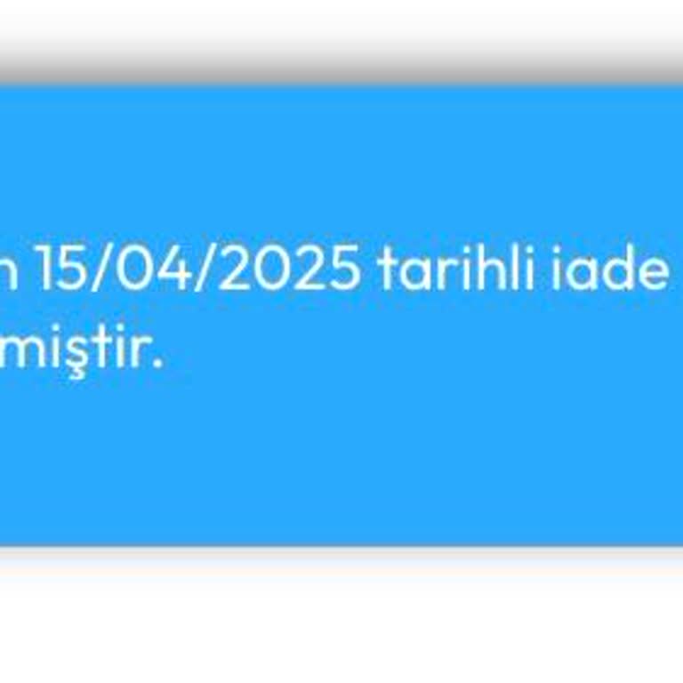 İade Edilmeyen Bilet Ücreti Sorunu