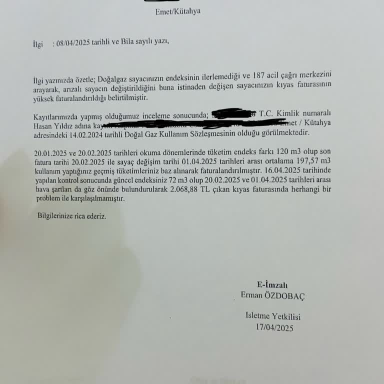 Yanlış Fatura Hesaplaması Ve Haksızlık!