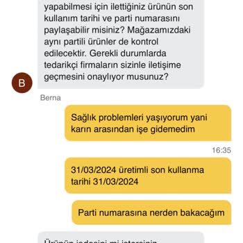 Migros'ta Son Kullanma Tarihi Geçmiş Ürün Ve Yetersiz Müşteri Hizmeti