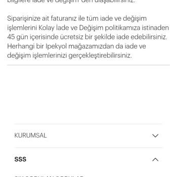 İpekyol.co'da Yanıltıcı İptal Bilgisi Ve Müşteri Hizmetleri Sorunu