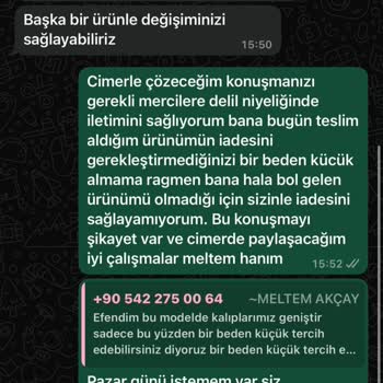Yanıltıcı Beden Bilgisi Ve İade Sorunu