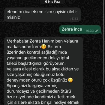Sipariş İptaline Rağmen Gönderilen Ürün Ve İletişim Sorunları