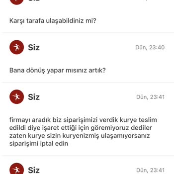 Yemeksepeti'nde Online Ödeme Sonrası Teslim Edilmeyen Sipariş Ve Yetersiz Müşteri Hizmeti Deneyimi
