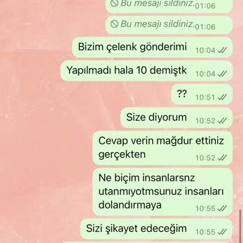 Hera Çiçekçilik'ten Ürün Gönderimi Sorunu