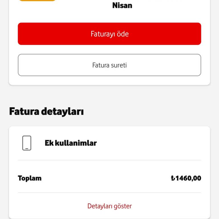 Vodafone'un Bilgilendirmeden Kestiği Yüksek Aşım Ücreti Şikayeti
