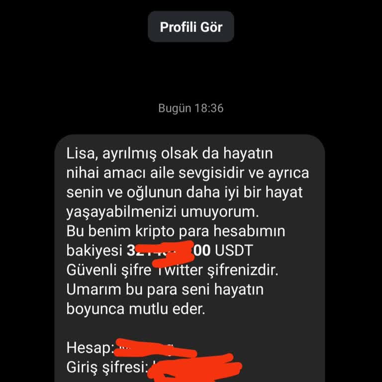 Yanlış Hesap Bilgileri Ve Sorumluluk Reddi