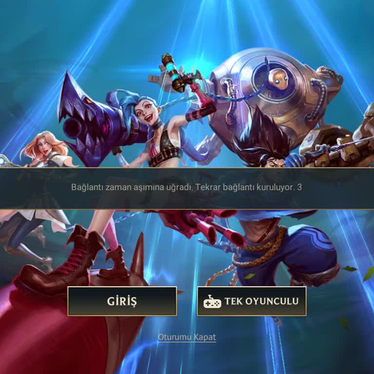 Riot Games Bağlantı Sorunları ve Giriş Problemleri