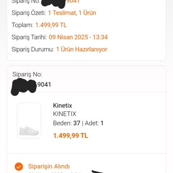 Yanlış Numara Ve Geciken Sipariş Mağduriyeti