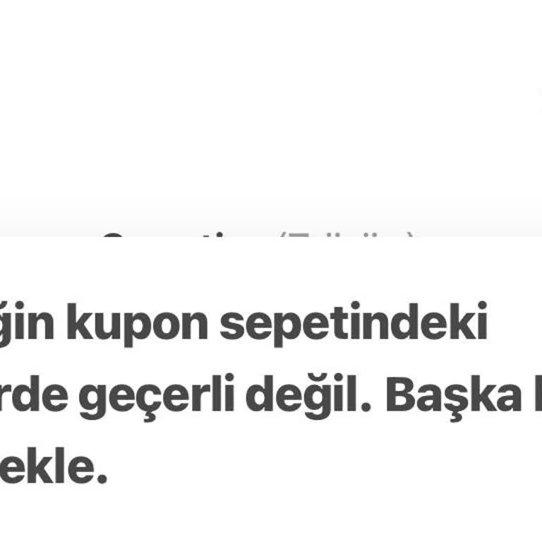 Vodafone Premium İndirim Kodu Sorunu: Geçersiz Kullanım Ve Sınırlı Ürün Seçenekleri