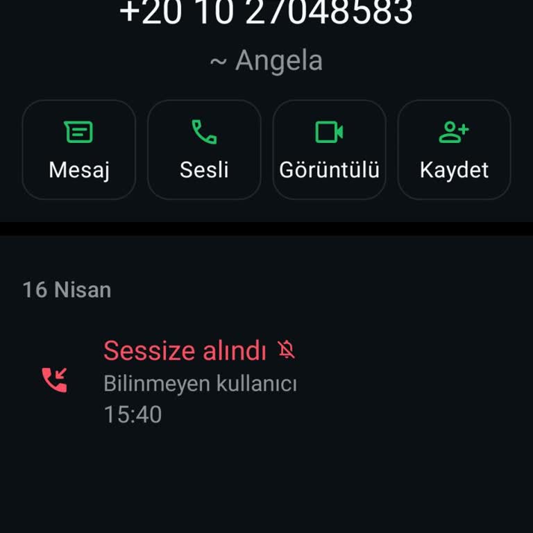 Bilinmeyen Numaradan Gelen Rahatsız Edici Aramalar Ve Güvenlik Endişesi