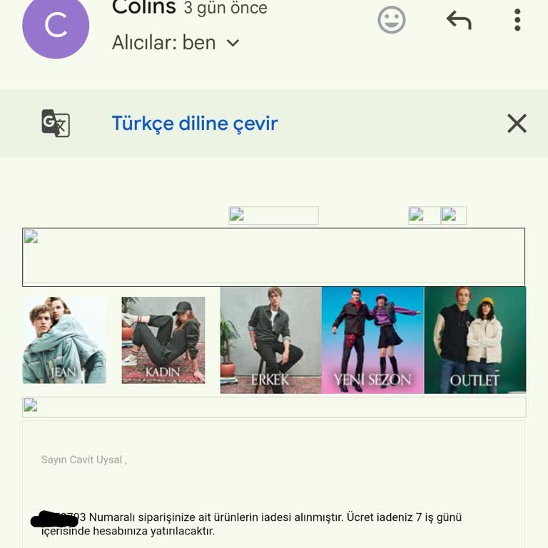 İade Etmediğim Ürün İçin Yanlış İşlem Yapıldı