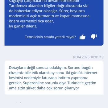 TurkNet Aboneliğinde Sürekli Kesintiler Ve Yetersiz Teknik Destek