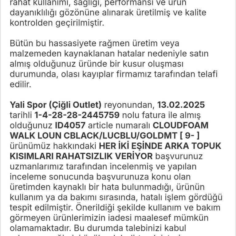 Adidas Ayakkabının Rahatsız Edici Tasarımı