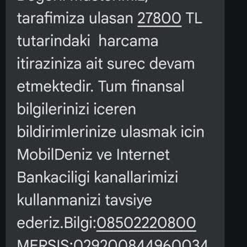 Denizbank Güvenlik Açığı Ve Müşteri Mağduriyeti