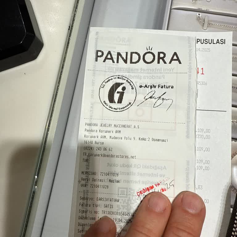 Pandora Mağazasının Esnek Olmayan İade Politikası