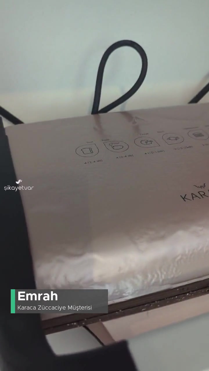 Karaca Tost Makinesi Sorunu videonun kapak resmi